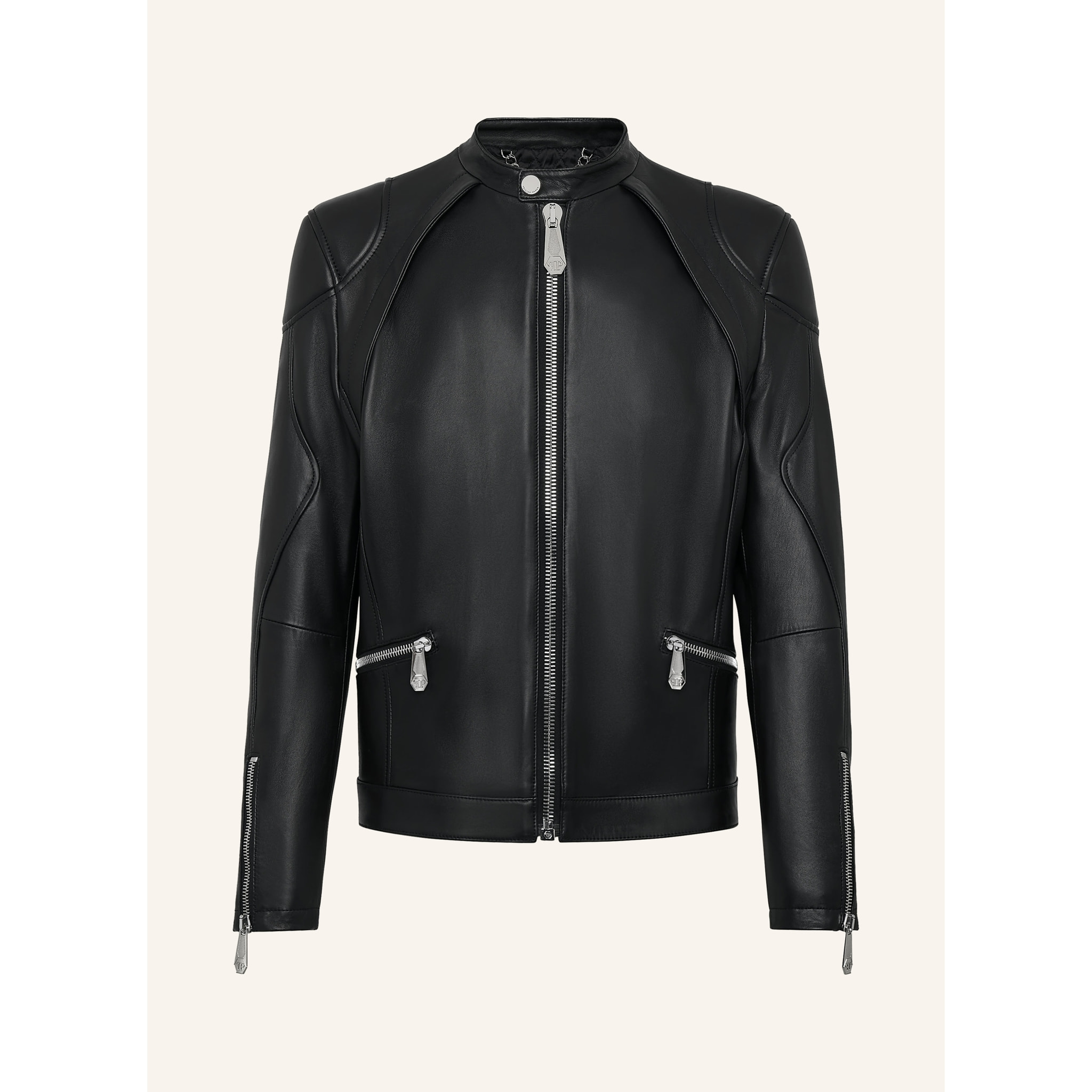 PHILIPP PLEIN Chaqueta de cuero