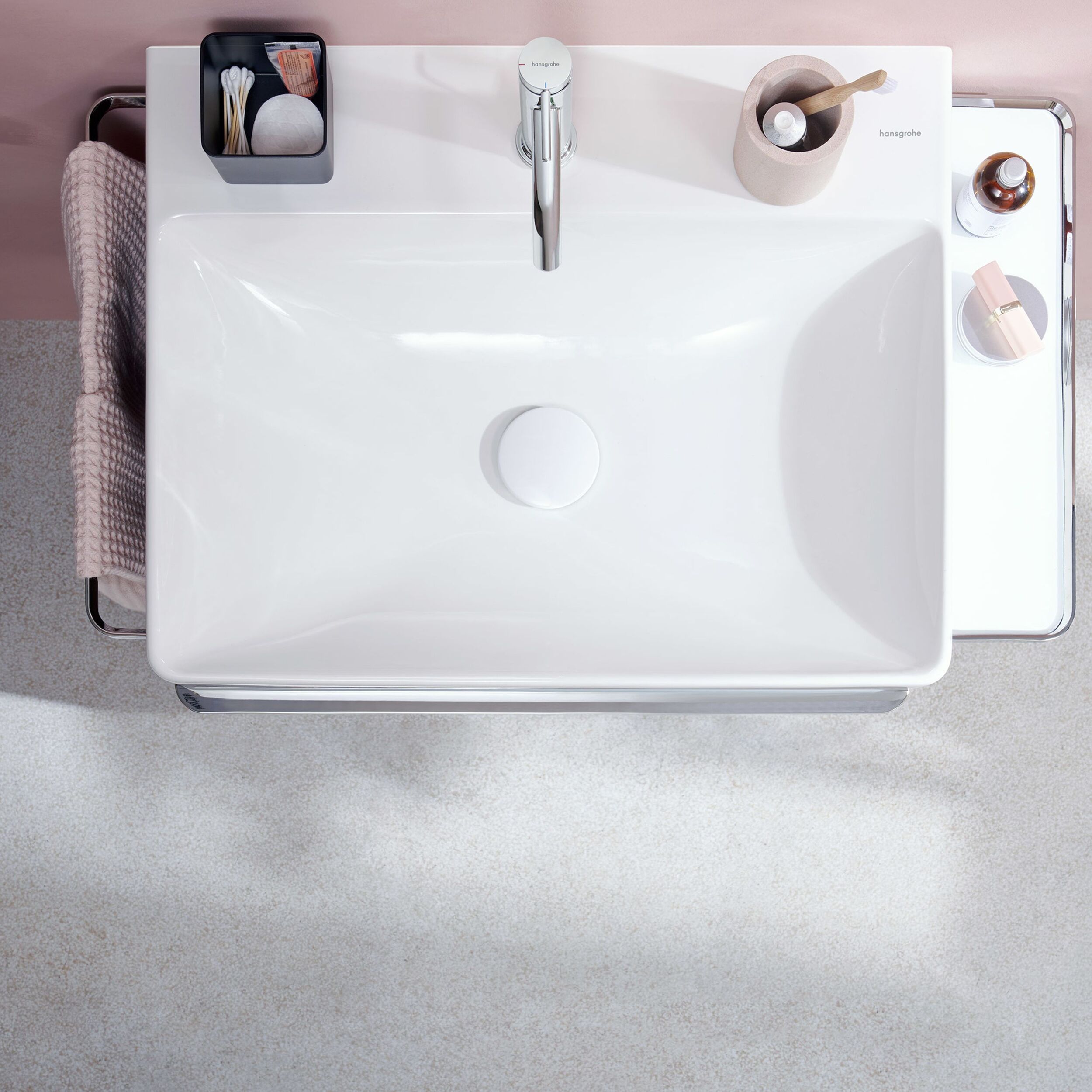 Mitigeur lavabo Tecturis S 110 Ecosmart+ Chromé