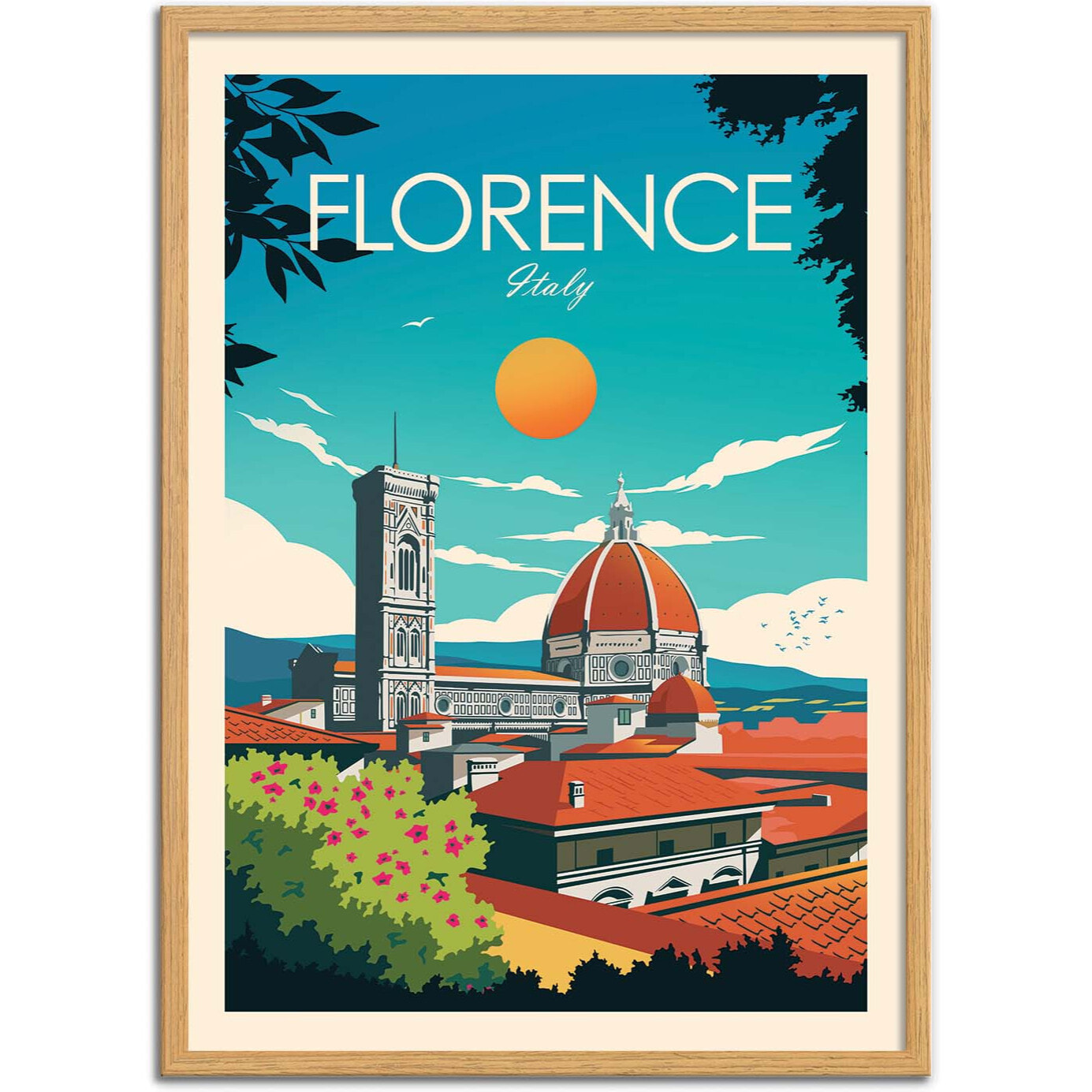 Affiche - Florence Italy - Studio Inception