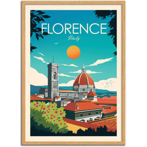 Affiche - Florence Italy - Studio Inception