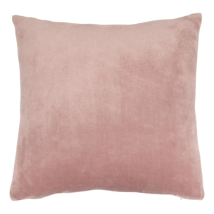 Coussin Ollis rose blush H38x38cm
