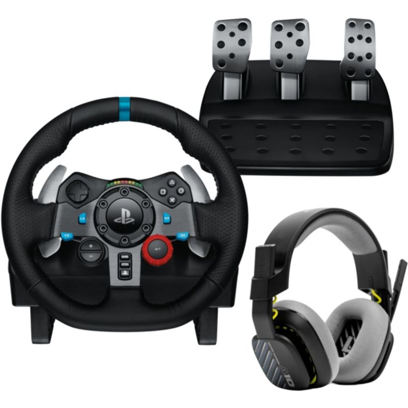 Volant + Pédalier LOGITECH VOLANT G29 + CASQUE ASTRO A10