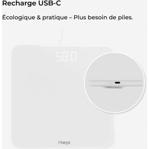 Pèse personne HAEPI Hi-Taylor-WH