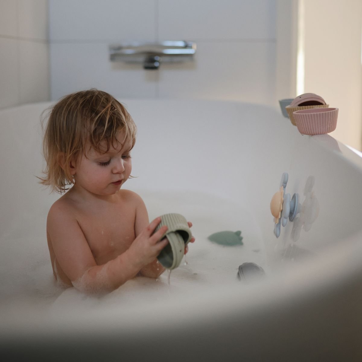 Mushie Pack 4 Pzas. Cupcakes Solid