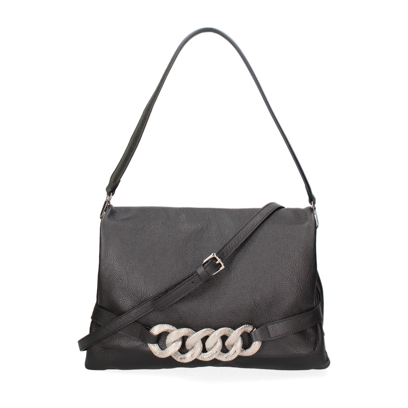 Borsa a spalla da donna Made in Italy - Valeriana Elite - 100% pelle - 31.0 x 22.0 x 11.0 cm