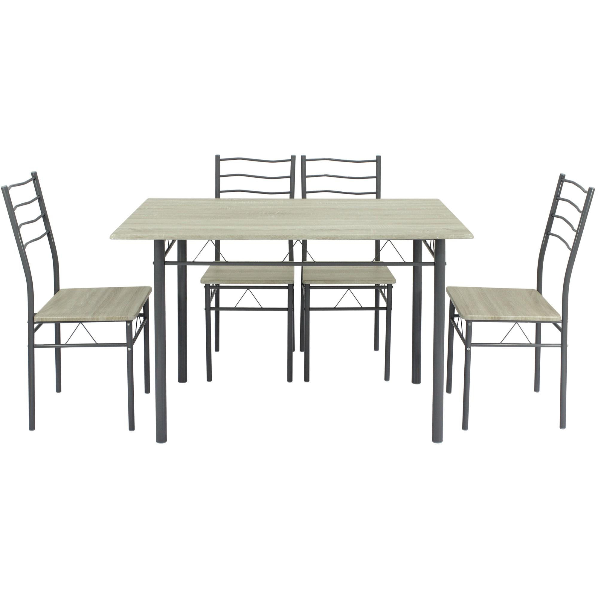 Set de mesa y 4 sillas Lima para cocina