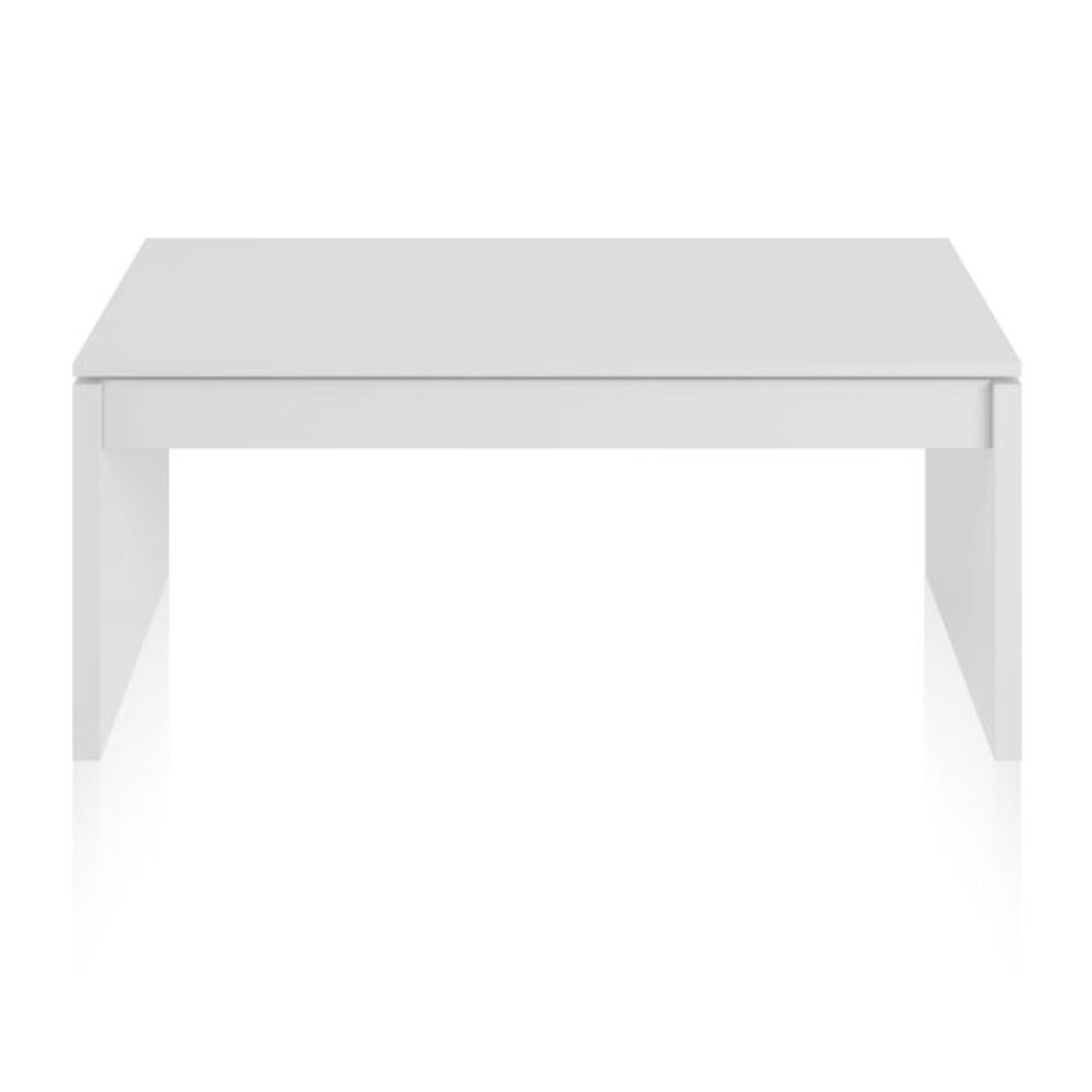 Mesa de centro elevable Evan Blanco Brillo