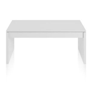 Mesa de centro elevable Evan Blanco Brillo