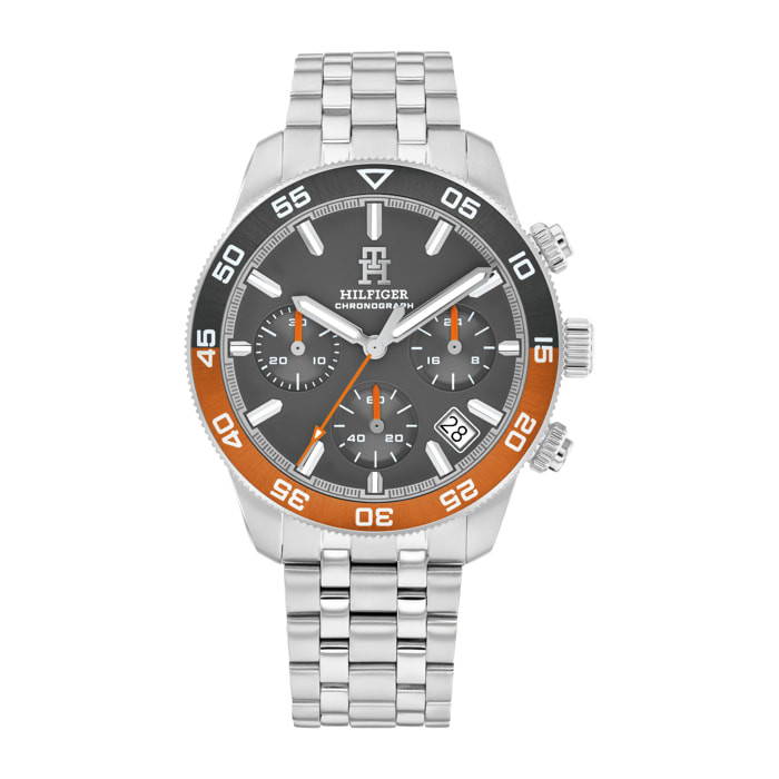 Reloj Tommy Hilfiger 1792186 Hombre Analogico Cuarzo con Correa de Acero inoxidable
