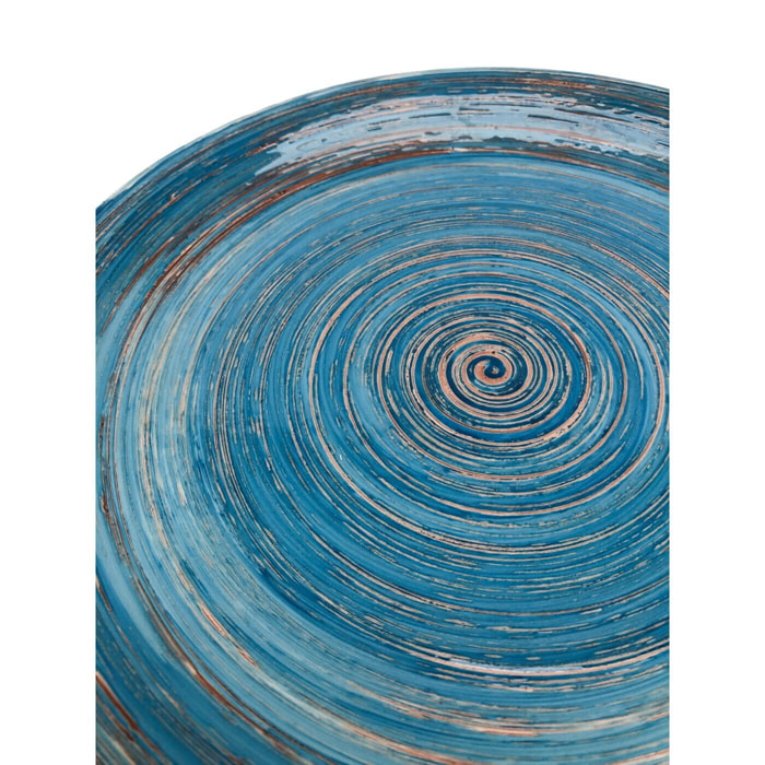 Assiettes Swirl Blue 27cm set de 4 Kare Design