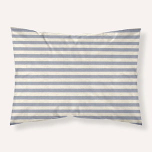 Taie d'oreiller en jacquard Jávea Grande Bleu