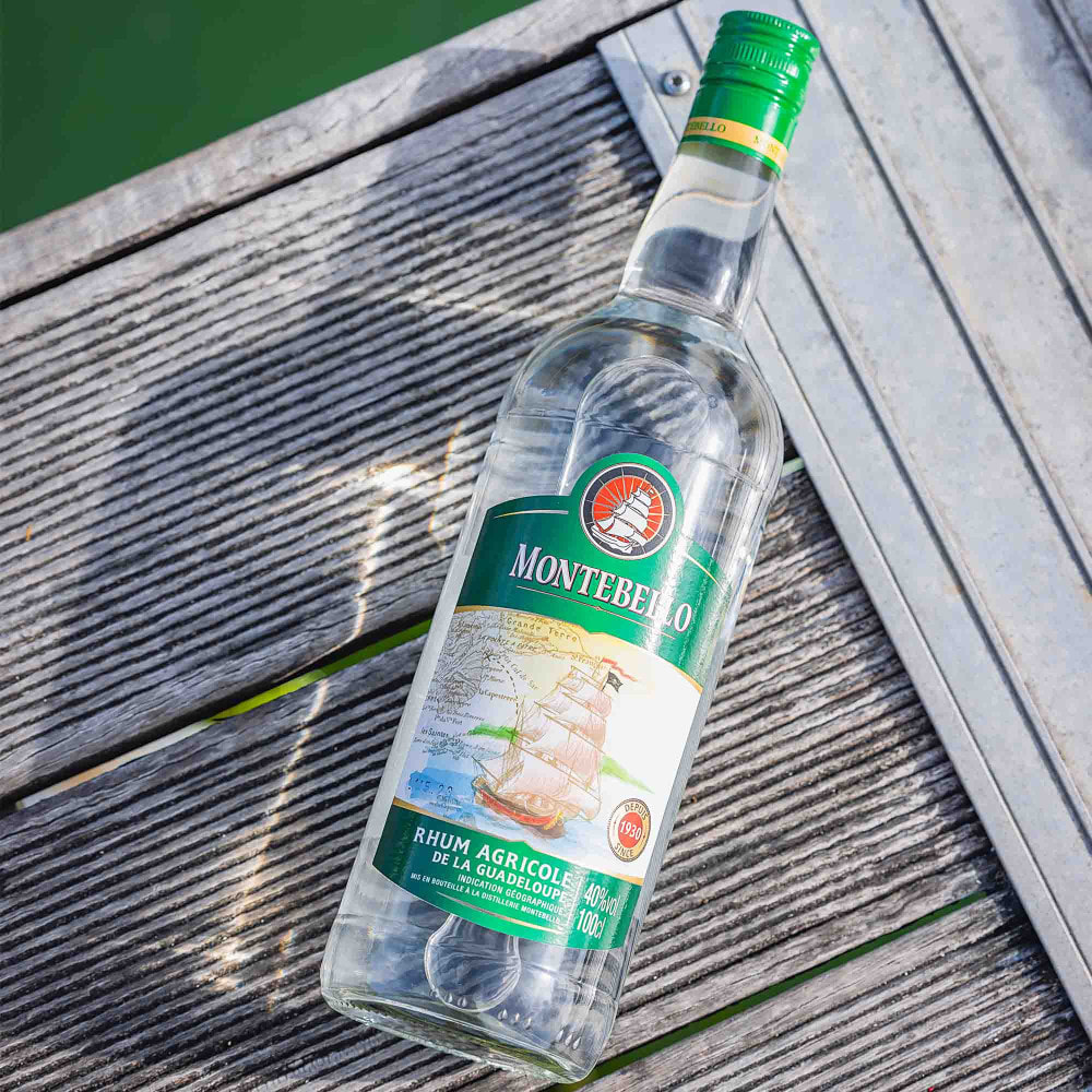 Rhum Blanc Agricole Montebello - Guadeloupe| 40% vol | 100cl