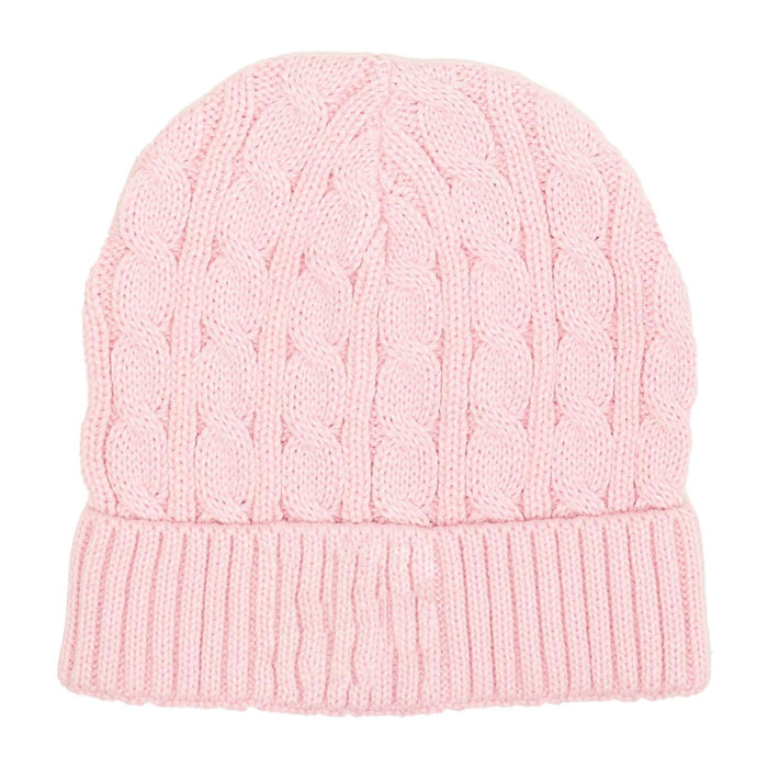 Cappellini lavorati a maglia per bambina