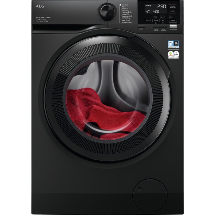 AEG Lavadora secadora de libre instalación Serie 7000 ProSteam® de 9.0 kg LWR7196U4B