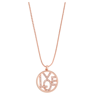 Collana U.S. Polo Assn. In metallo placcato oro rosa