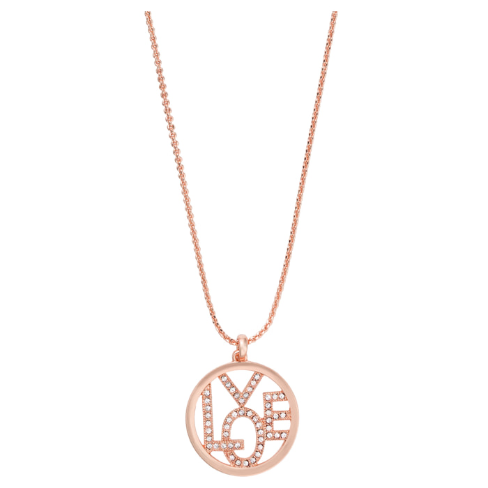 Collana U.S. Polo Assn. In metallo placcato oro rosa