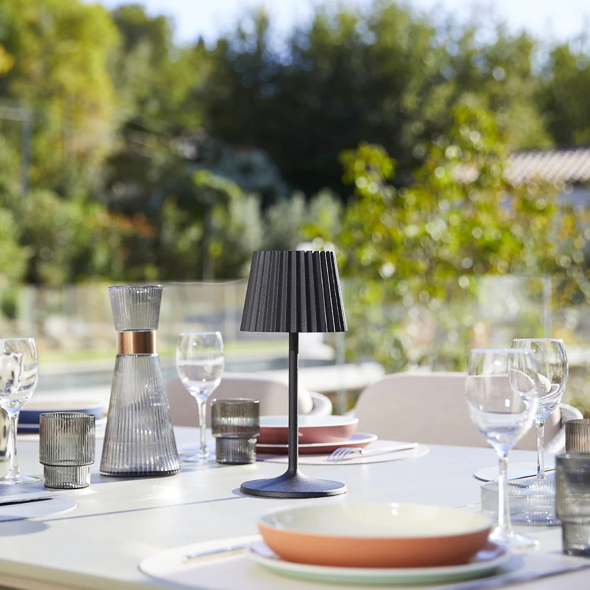 Lampe de table sans fil ABBY H30CM