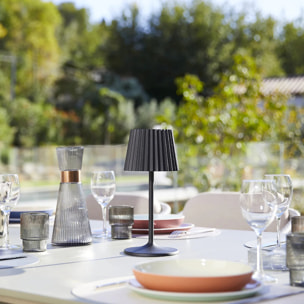Lampe de table sans fil ABBY H30CM