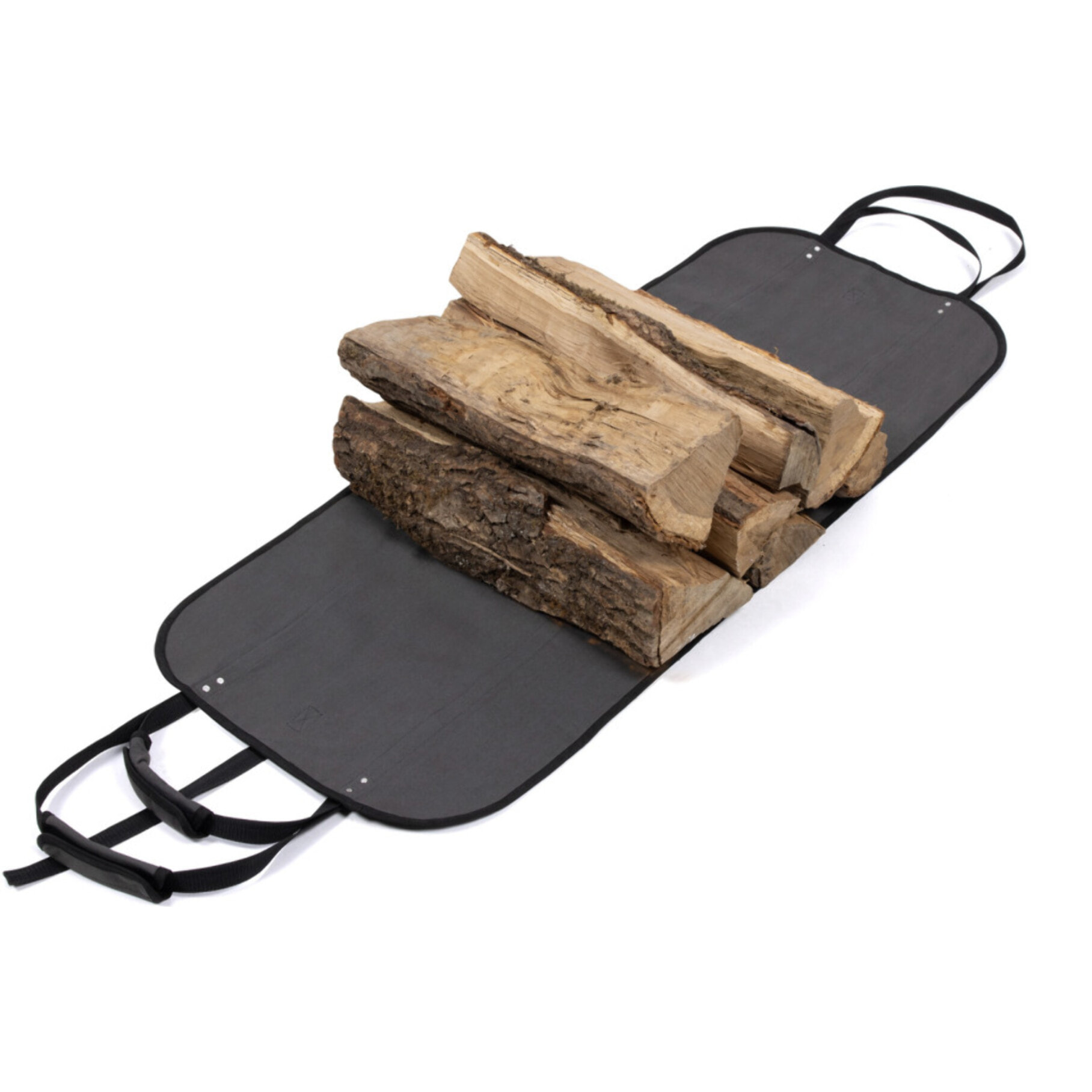 Sac de transport pour bûches en tissu