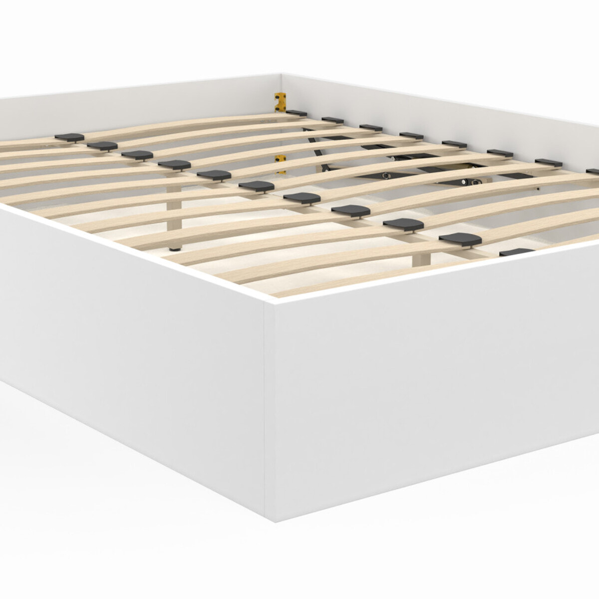 Lit coffre Malta 160x200cm blanc