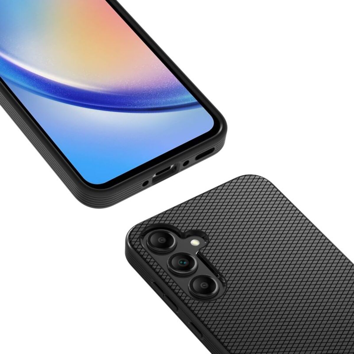 Coque ADEQWAT Samsung A35 - Noir