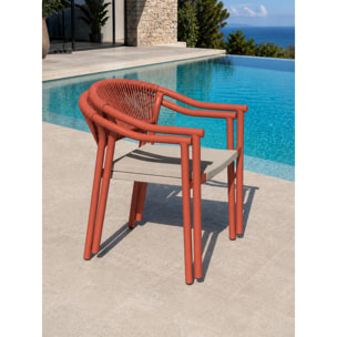 SUMBA - Lot de 2 fauteuils de jardin -