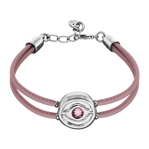 Pulsera SER INTUITIVA LILA M