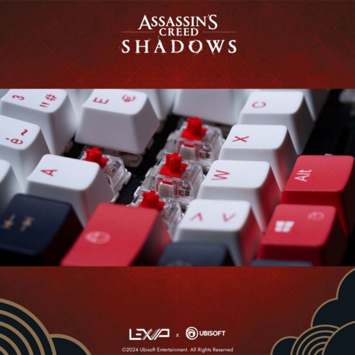 Clavier gamer LEXIP ASSASSIN'S CREED SHADOWS