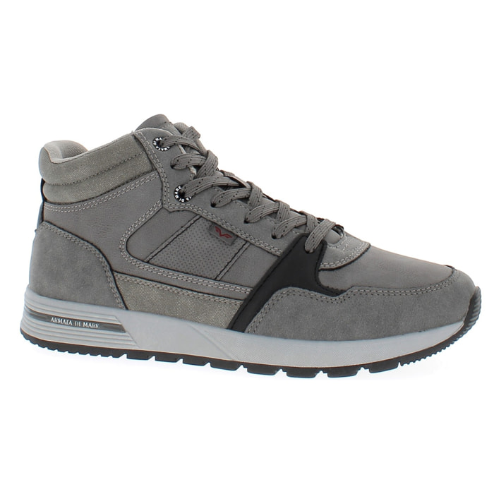 Armata di Mare Scarpe Uomo Stivaletti Casual Stringati con Soletta Rimovibile in Memory Foam AMU 2L820 Grey