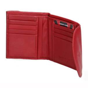 Portafoglio Unisex in Vera Pelle Prodotto Fashion 10x9x2,5 cm