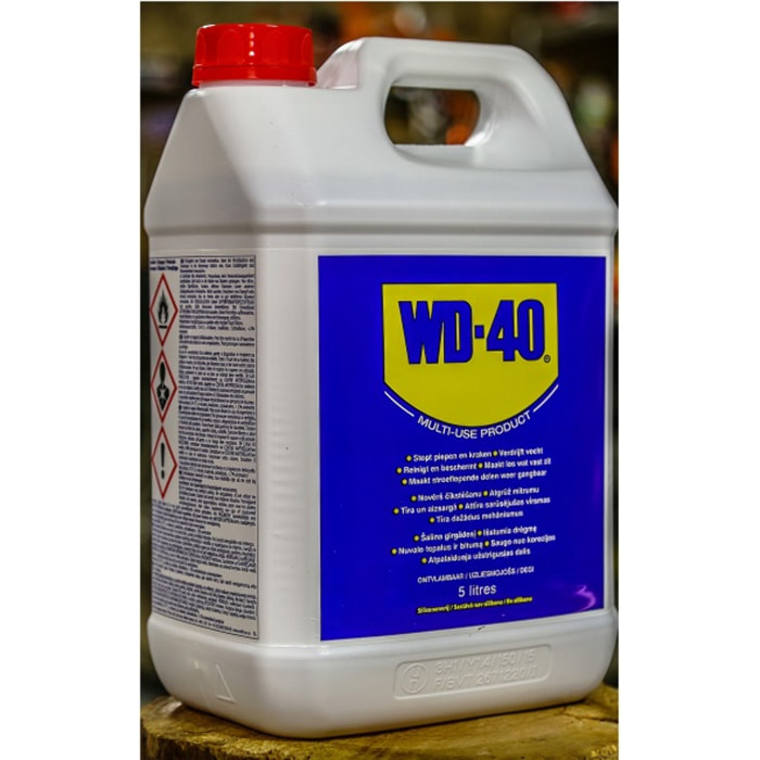 Lubrifiant multifonction WD40 - Bidon 5 L - 49500