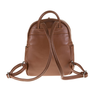 Zaino da donna in pelle Made in Italy - Modello Céleste Nova - Casual - 26.0 x 30.0 x 11.0 cm