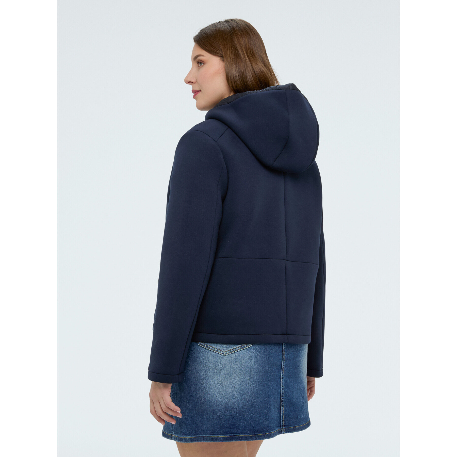 Fiorella Rubino - Giacca 3 in 1 in scuba - Blu