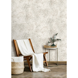 Papier peint floral silhouette rose nude
