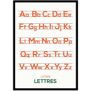 Affiche - Lettres - Posuta