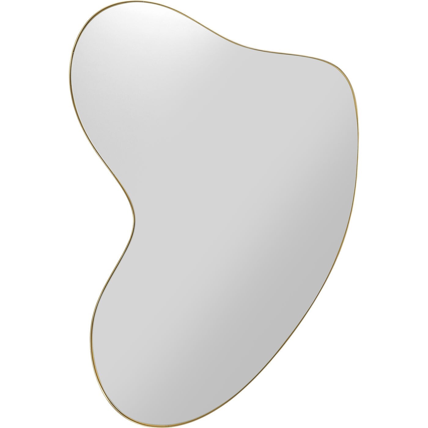 Miroir Shape laiton Kare Design