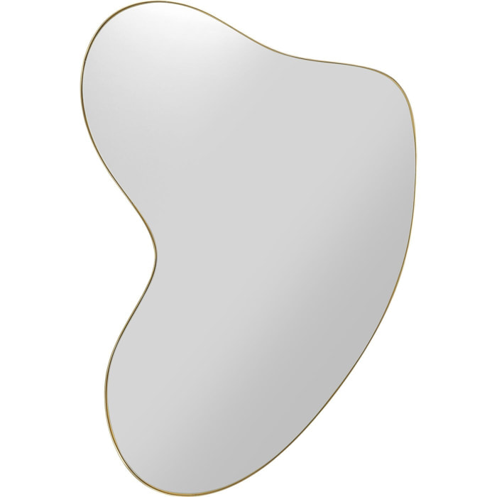 Miroir Shape laiton Kare Design