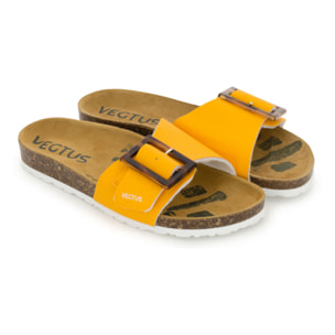 Chanclas para Mujer - VEGTUS Duna Yellow