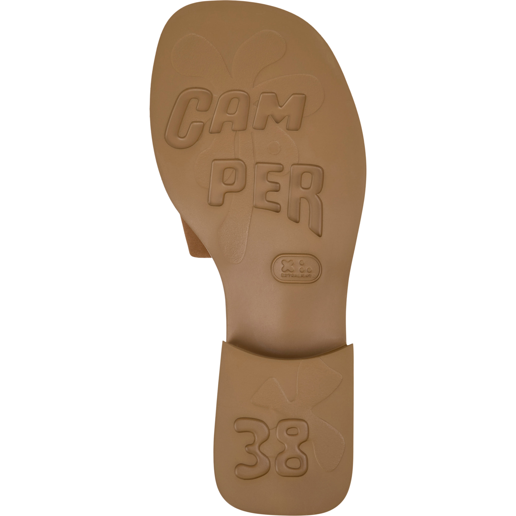 Sandalias - CAMPER Dana - Marron - Cuero nobuk