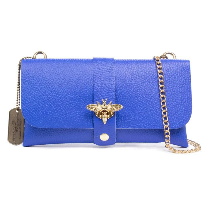 Amaseno bolso bandolera mujer. Piel auténtica Dollaro.