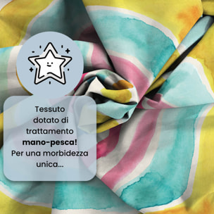 COMPLETO LETTO FASHION, 100% Microfibra, No Stiro - FEZ