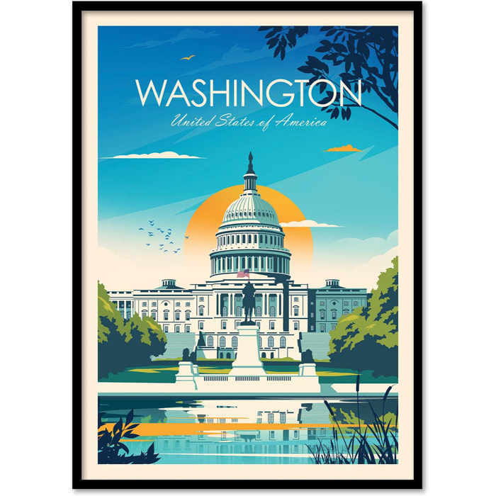 Affiche - Washington - Studio Inception