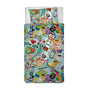 Copripiumino 100% Cotone Freestyle Cool