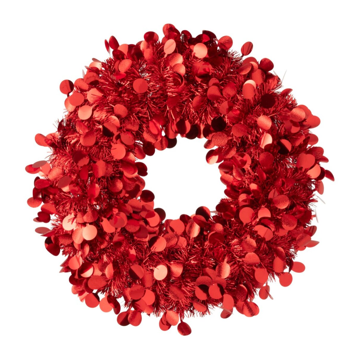 J-Line Couronne pétillante - polystyrène - rouge - small