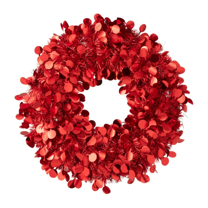 J-Line Couronne pétillante - polystyrène - rouge - small