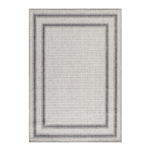 ARUBA - Tapis intérieur / extérieur à motif géométrique crème