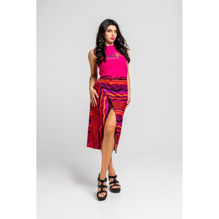 Falda midi - Estrella de mar Lolina Talla S