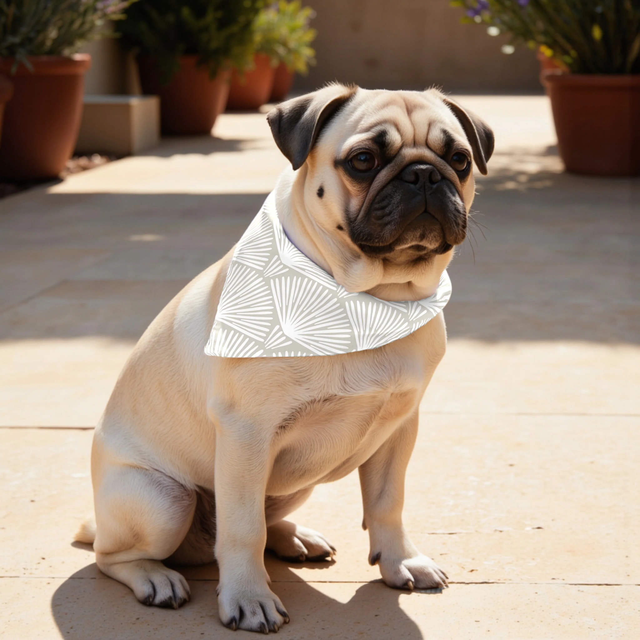 Pack de 2 bandanas pour animaux 0120-182