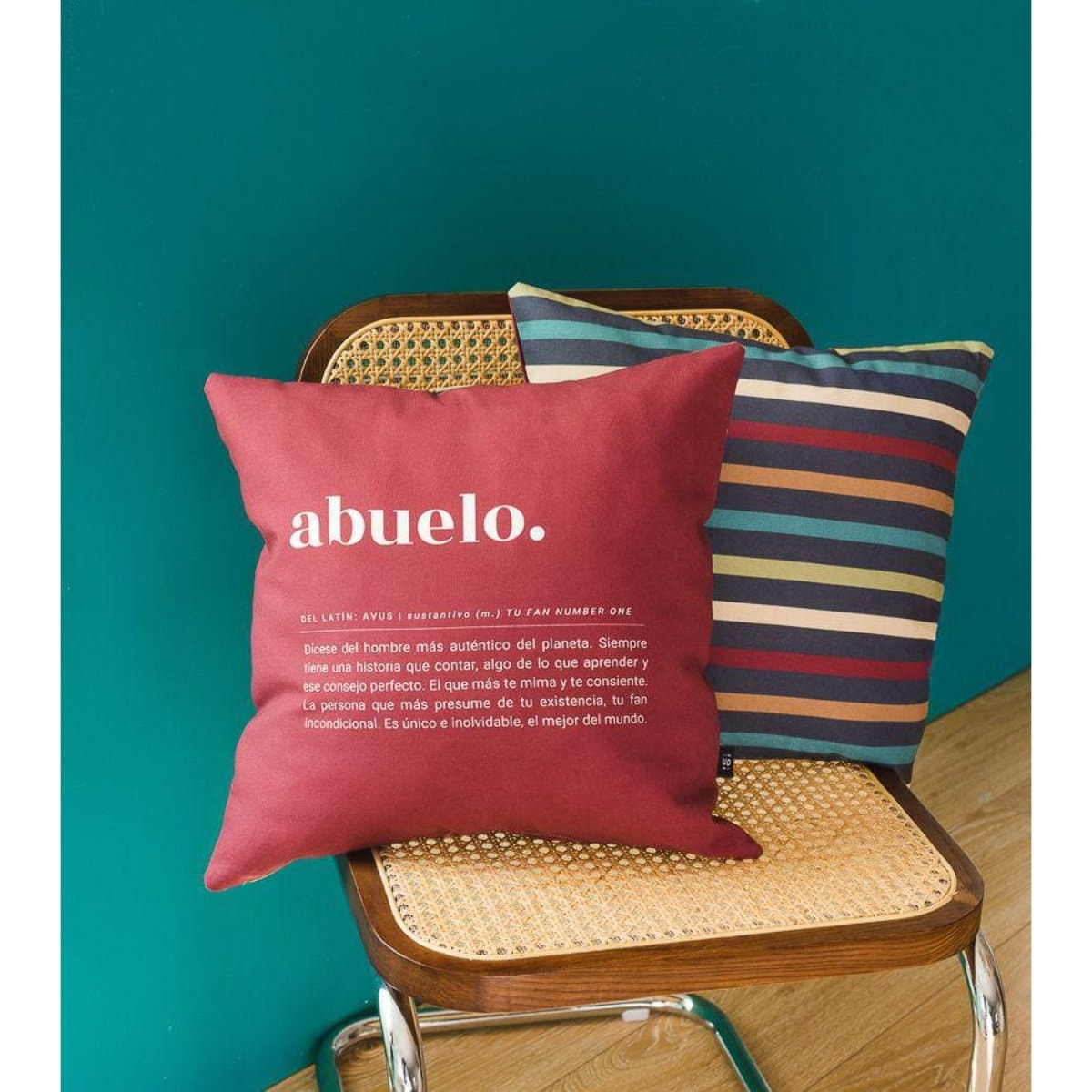 Funda de cojín "Abuelo. Definición"