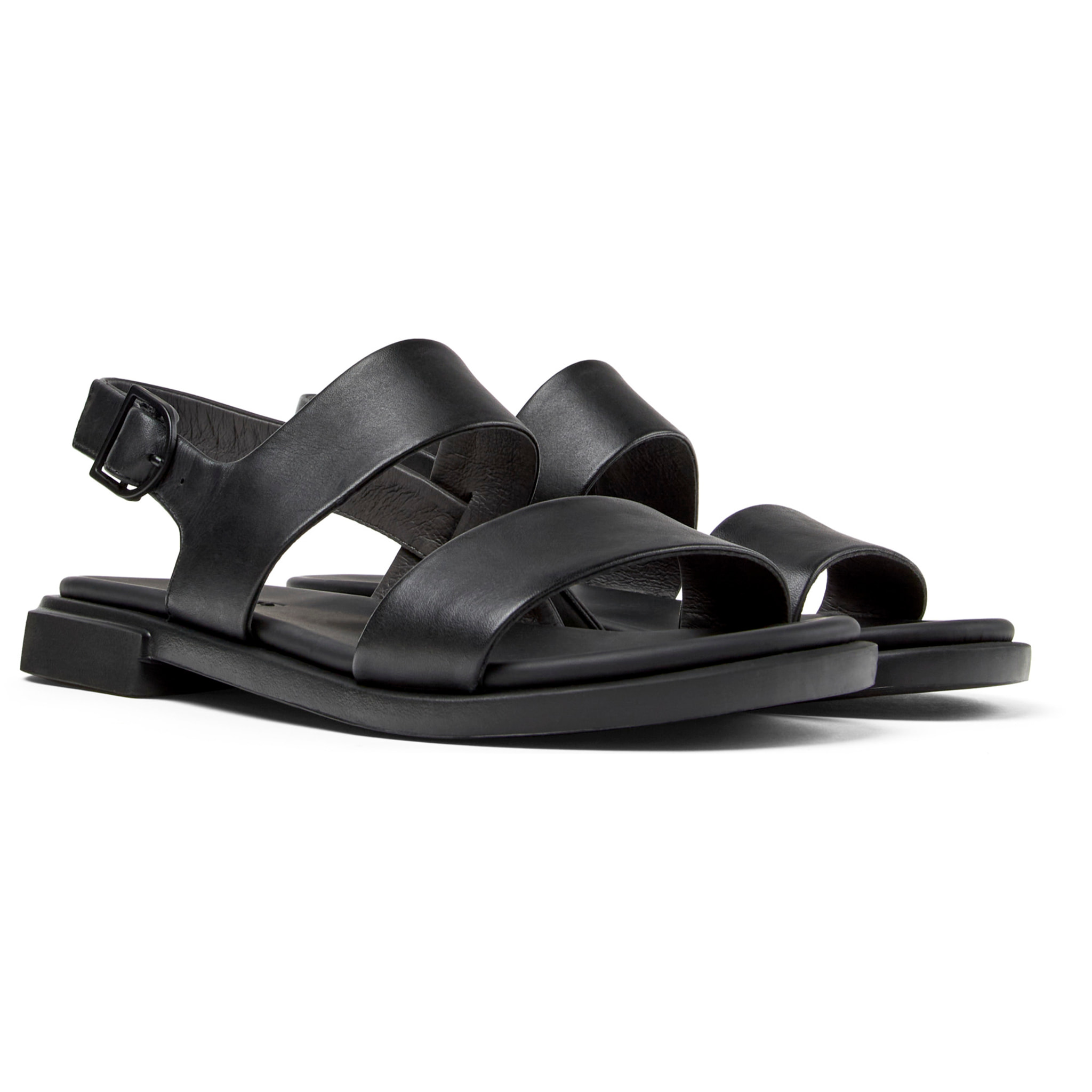 CAMPER Edy -Sandalias Mujer Negro